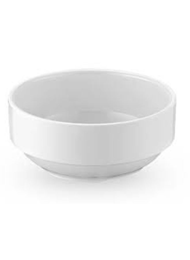 Sunnex Porcelain Soup Bowl 250ml White - Image 2