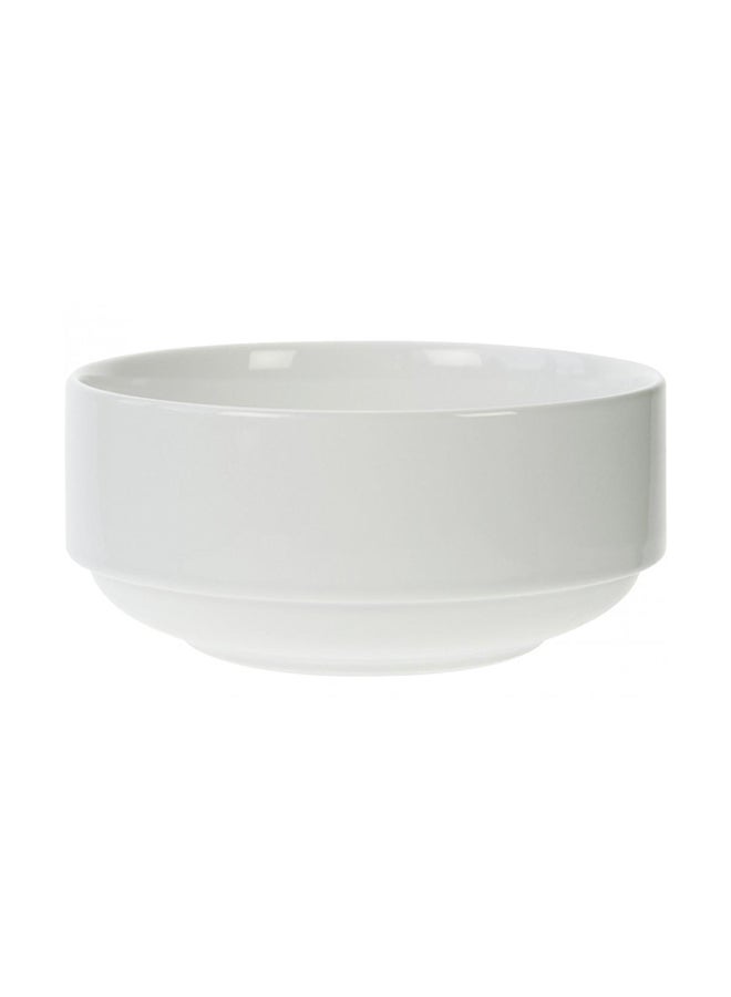 Sunnex Porcelain Soup Bowl 250ml White - Image 3