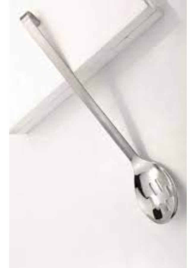 Sunnex Kitchen Heavy Duty Soup Ladle With Hooked Handle Silver 28.5cm  - Image 3