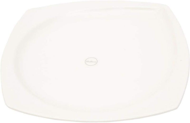 Tendance's Tendance Shallow Porcelain Dinner Plate, White, 10inch, JX52-A001-03 White 10inch - Image 3