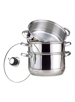 Wilson 3 Level Steamer Silver 28cm  - Image 2