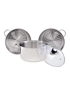 Wilson 3 Level Steamer Silver 28cm  - Image 3