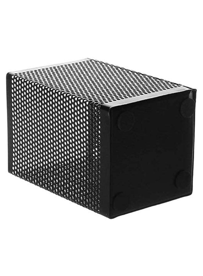 ديلي حامل أقلام حبر جاف على شكل مربع شبكي أسود - Image 5