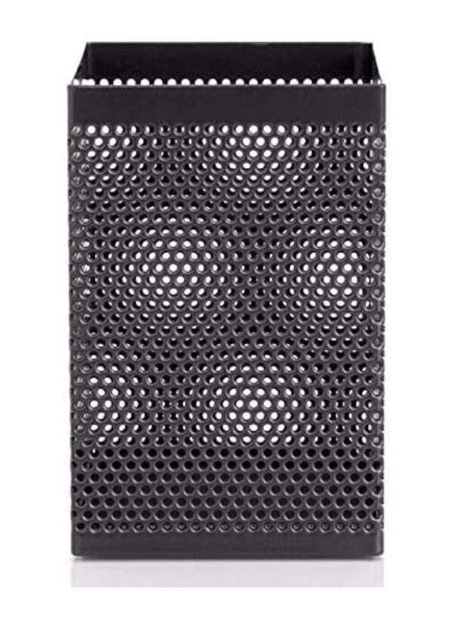 ديلي حامل أقلام حبر جاف على شكل مربع شبكي أسود - Image 4