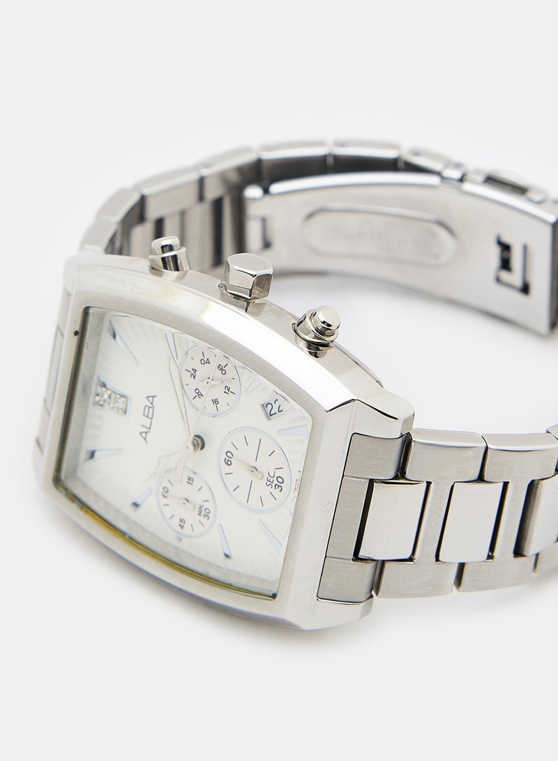 Alba Women's Stainless Steel  Chronograph Watch AT3697X  - Image 3