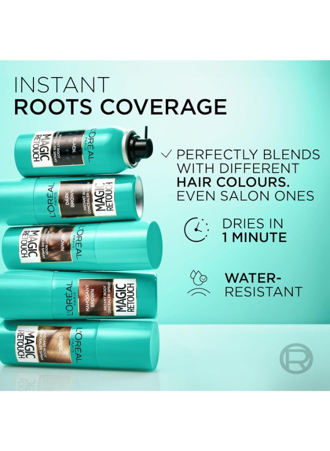 لوريال باريس بخاخ ماجيك ريتاتش الفوري لإخفاء لون جذور الشعر بني ذهبي 75ملليلتر - Image 3