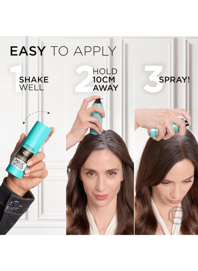 لوريال باريس بخاخ ماجيك ريتاتش الفوري لإخفاء لون جذور الشعر بني ذهبي 75ملليلتر - Image 5