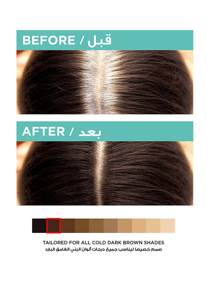 L'OREAL PARIS Magic Retouch Instant Root Concealer Spray Cold Dark Brown 75ml - Image 2