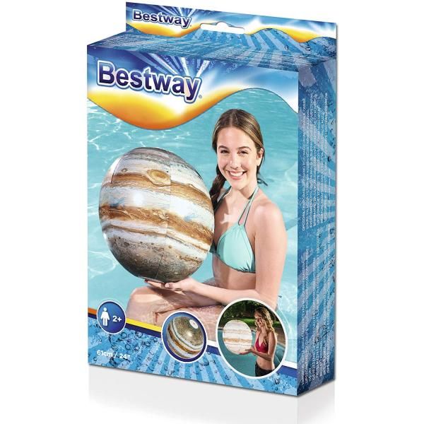 Bestway Jupiter Explorer Inflatable Beach Glowball 61cm 61cm  - Image 1