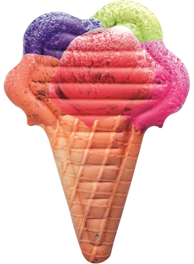 Bestway Lounge Ice Cream Mat, 188X130, Multicolor 6.2x51inch - Image 1
