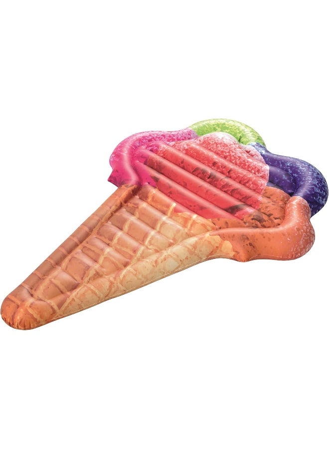 Bestway Lounge Ice Cream Mat, 188X130, Multicolor 6.2x51inch - Image 4