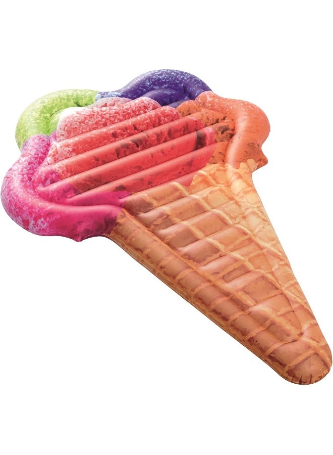 Bestway Lounge Ice Cream Mat, 188X130, Multicolor 6.2x51inch - Image 2