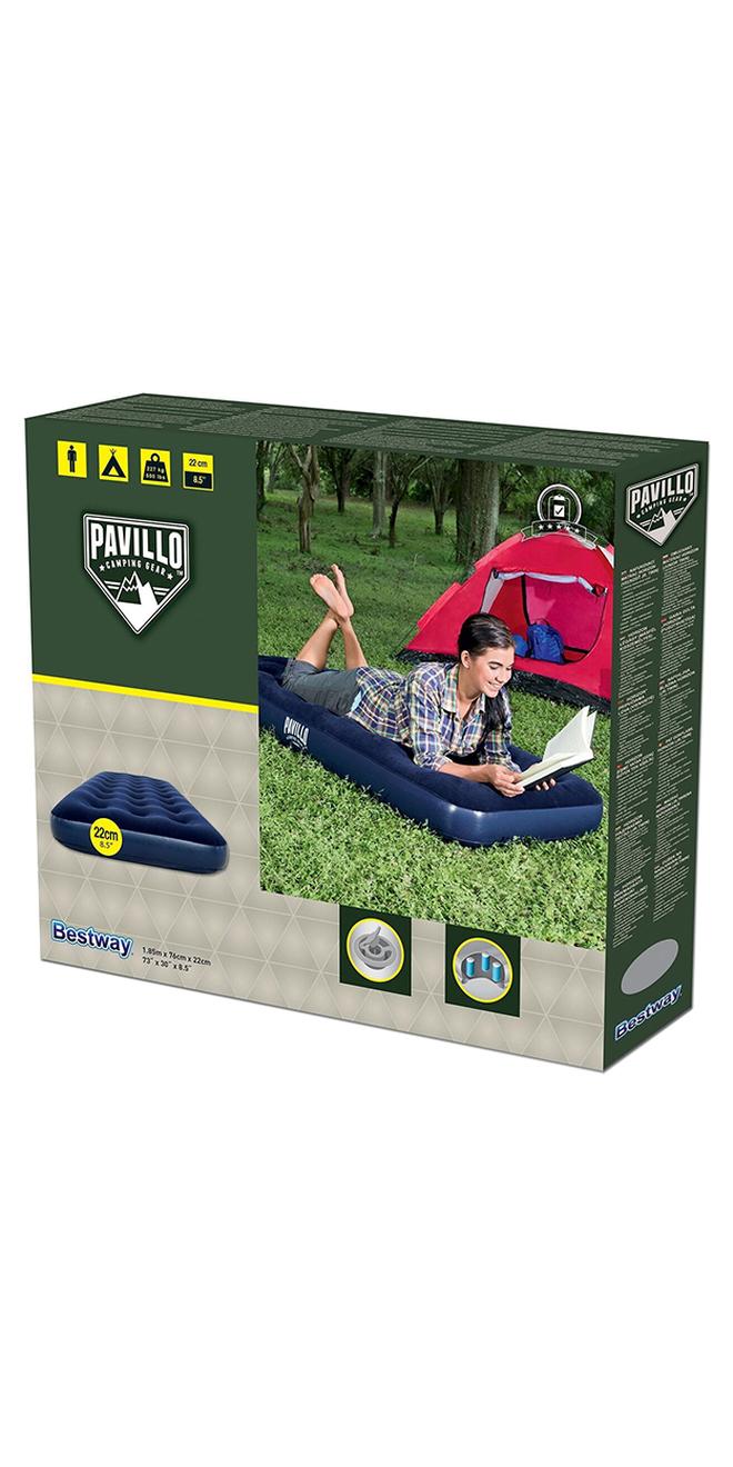 Bestway Inflatable Pavillo Horizon Airbed Acrylic Blue 73 x 30 x 8.5inch - Image 1