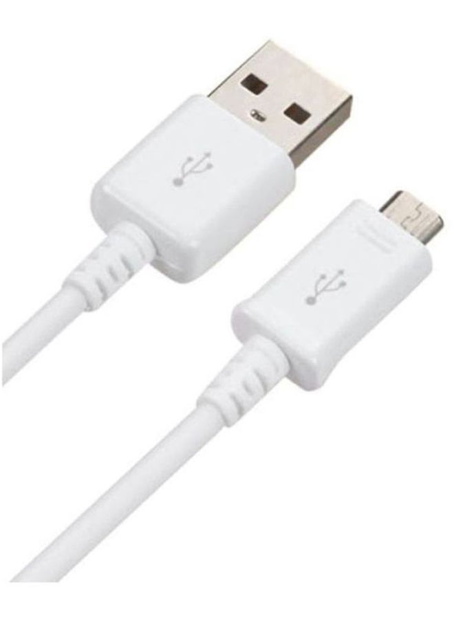 سامسونج كابل مايكرو USB للشحن ومزامنة البيانات، طول 1 م أبيض - Image 3