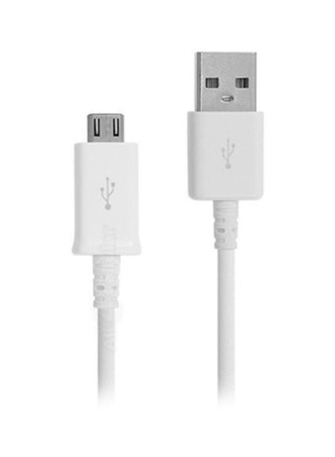 سامسونج كابل مايكرو USB للشحن ومزامنة البيانات، طول 1 م أبيض - Image 2