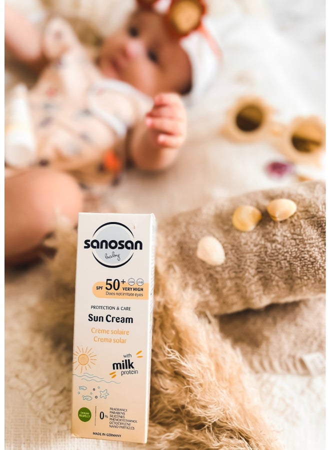 sanosan Baby Sunscreen SPF50+ 75ml - Image 3