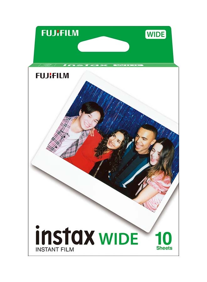FUJIFILM Instax film Wide 10 Sheet White  - Image 1