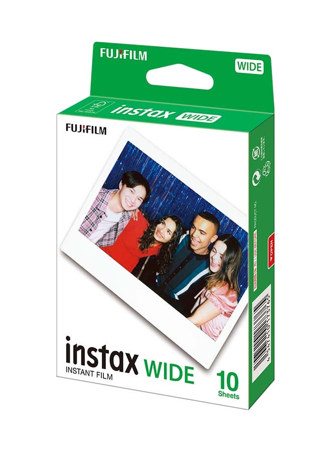 FUJIFILM Instax film Wide 10 Sheet White  - Image 2