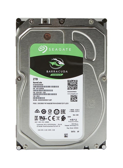 2 TB Barracuda Desktop Internal Hard Drive (HDD)  ST2000DM008 2 TB