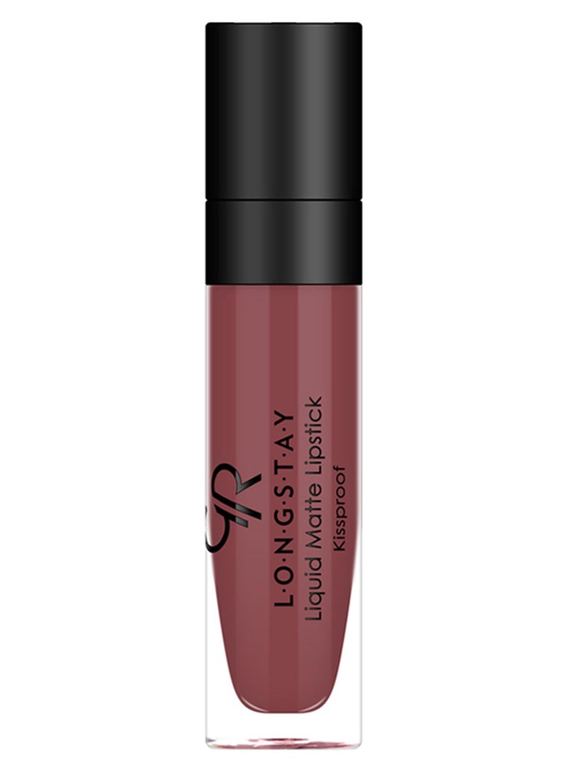 جولدن روز أحمر شفاه سائل غير لامع يدوم طويلا بني 20 - Image 1