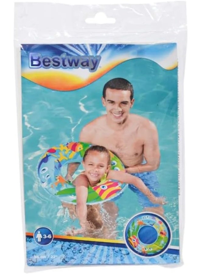 Bestway Designer Kids Swim Ring 56cm - Image 4