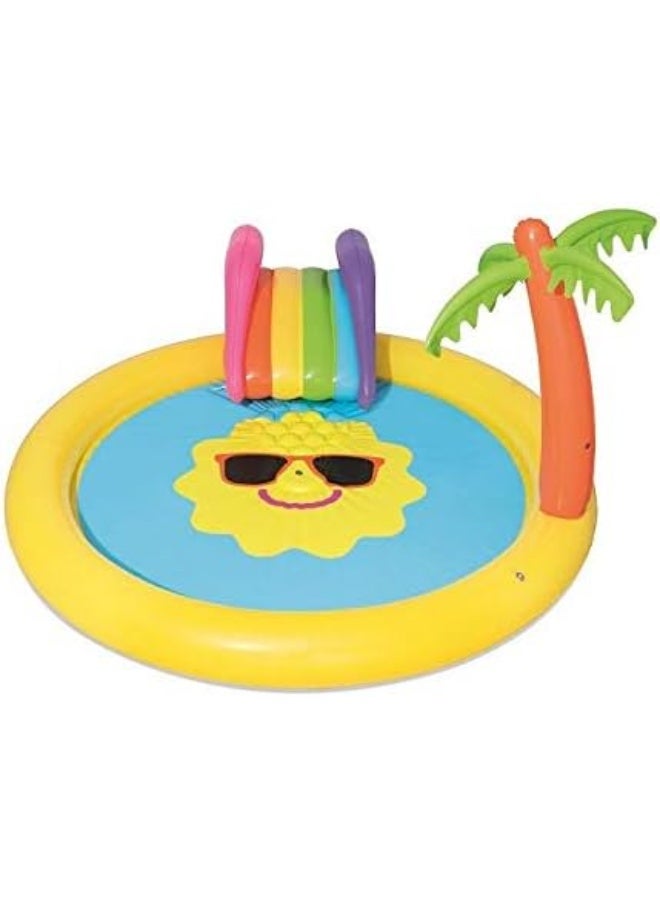Bestway 2.37m x 2.01m x 1.04m Sunnyland Splash Play Pool 237x201x104cm - Image 2