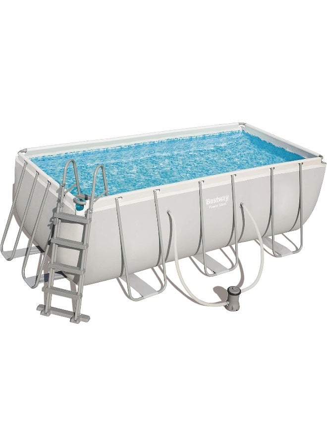 Bestway Power Steel Rectangular Swimming Pool 148.00cm  - Image 4