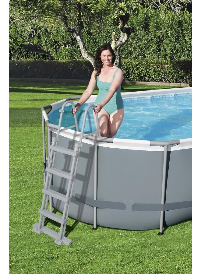Bestway Power Steel Oval Pool Set 5.49X2.74X1.22 549x122x274cm  - Image 5