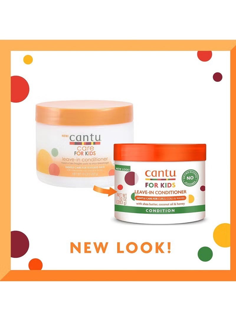 Cantu Kids Leave-in Conditioner, Gentle Care for Textured Hair, Sulfate-free and Gluten-free, 283g  - Image 2