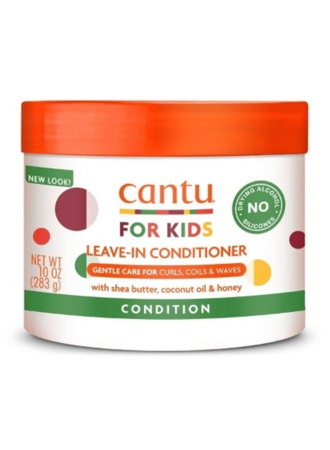 Cantu Kids Leave-in Conditioner, Gentle Care for Textured Hair, Sulfate-free and Gluten-free, 283g - Image 1