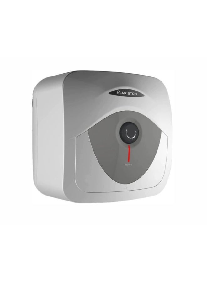 أريستون سخان مياه إيطالي - 15 لتر - مطلي باللون الأبيض 1200 وات rs15eg أبيض - Image 1