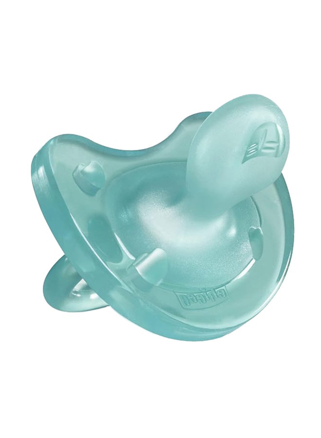 Chicco PhysioForma Soft Silicone Soother 6-16M 1Pc, Light Blue  - Image 1
