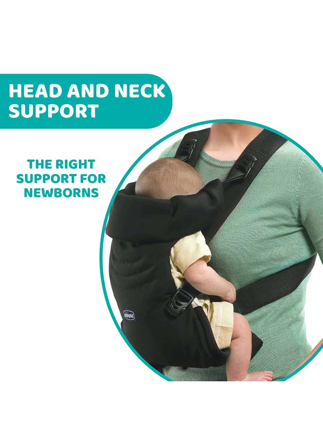 Chicco - Easyfit Baby Carrier 0-9Kg, Black Night - Image 1