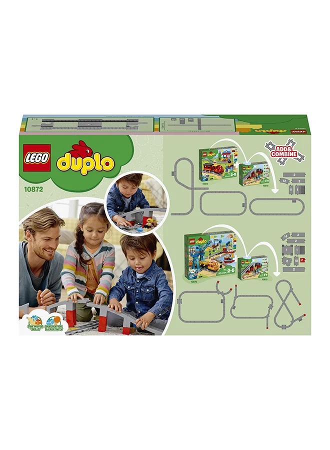 LEGO DUPLO Train Bridge And Tracks 10872 Construction Toy 2+ Years (26 Pieces) 2+ Years