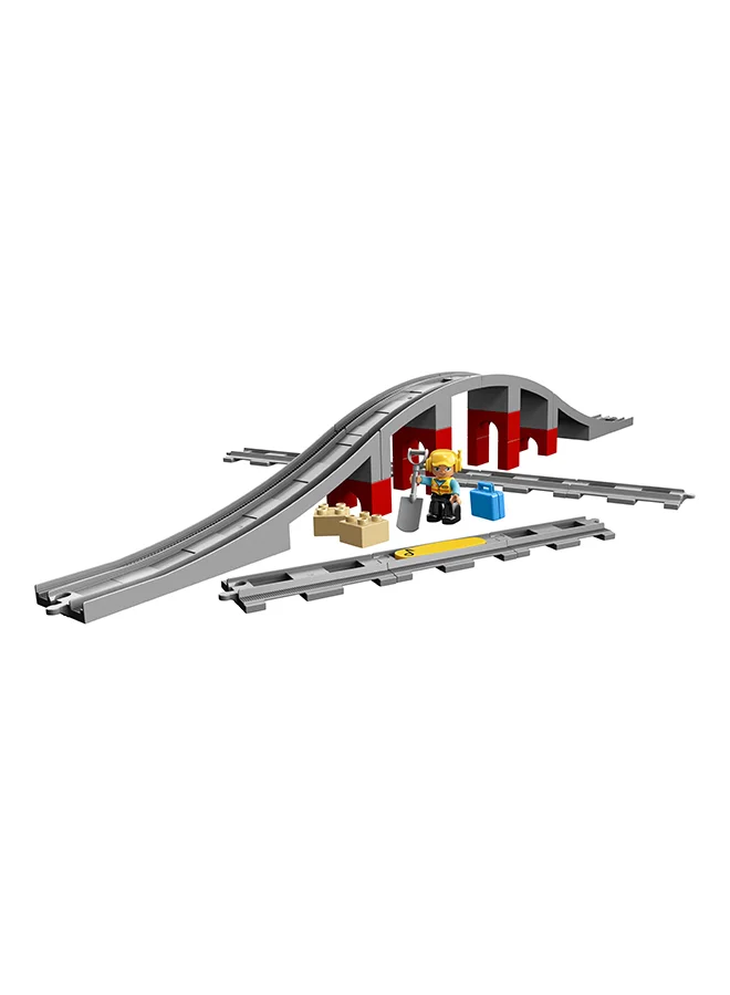 LEGO DUPLO Train Bridge And Tracks 10872 Construction Toy 2+ Years (26 Pieces) 2+ Years