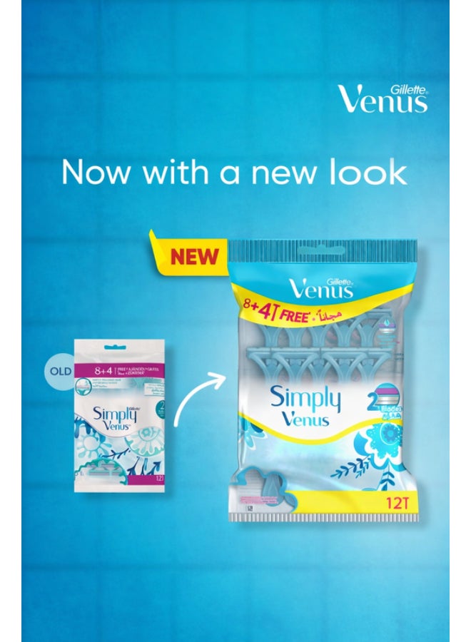 علبة شفرات سيمبلي فينس عدد 12 قطعة - Image 2