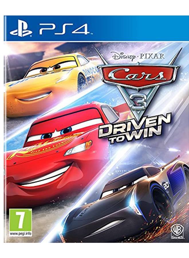 ديزني - لعبة الفيديو Cars 3 Driven To Win - (إصدار عالمي) - بلاي ستيشن 4 (PS4) - Image 1