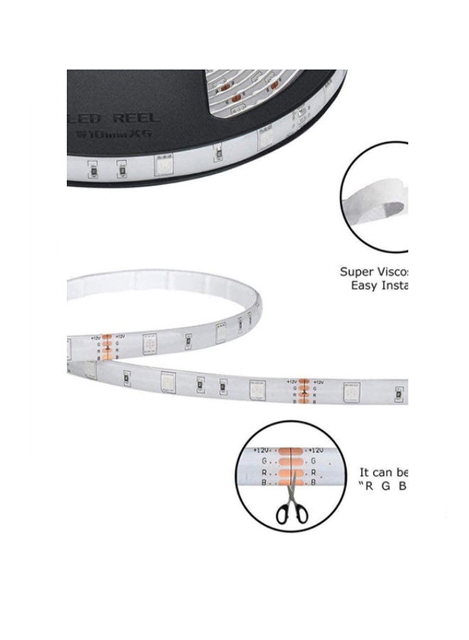 شريط إضاءة مرن مضاد للماء مكون من 300 مصباح LED متعدد الألوان 5متر - Image 3