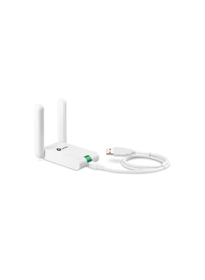 تي بي لينك - محول USB لاسلكي عالي الشدة أبيض - Image 1