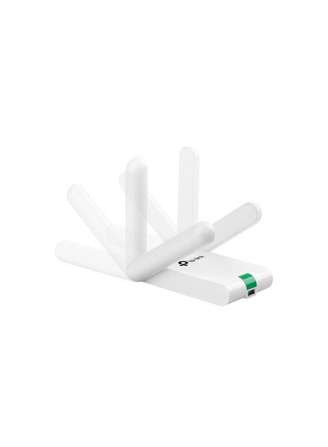 تي بي لينك - محول USB لاسلكي عالي الشدة أبيض - Image 1