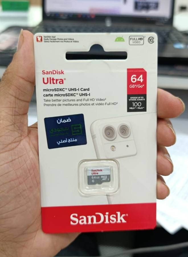 sandisk Ultra MicroSDXC UHS-I 100 MB/s Card 64 GB - Image 3