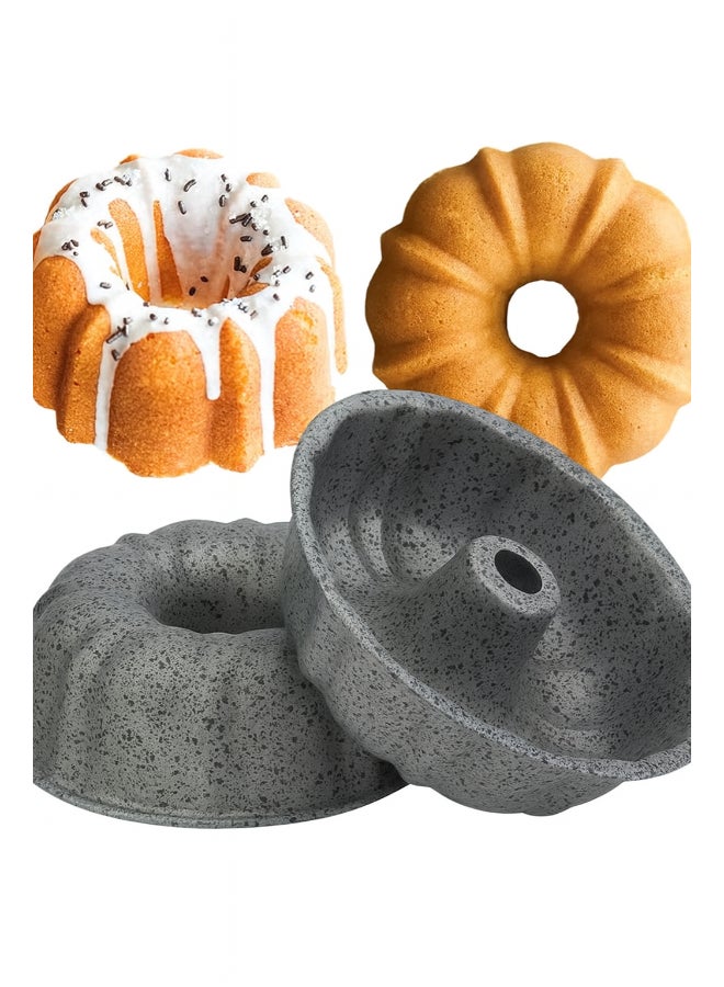 المفرج قالب لعمل الكيك من الجرانيت رمادي 24x7سم - Image 2