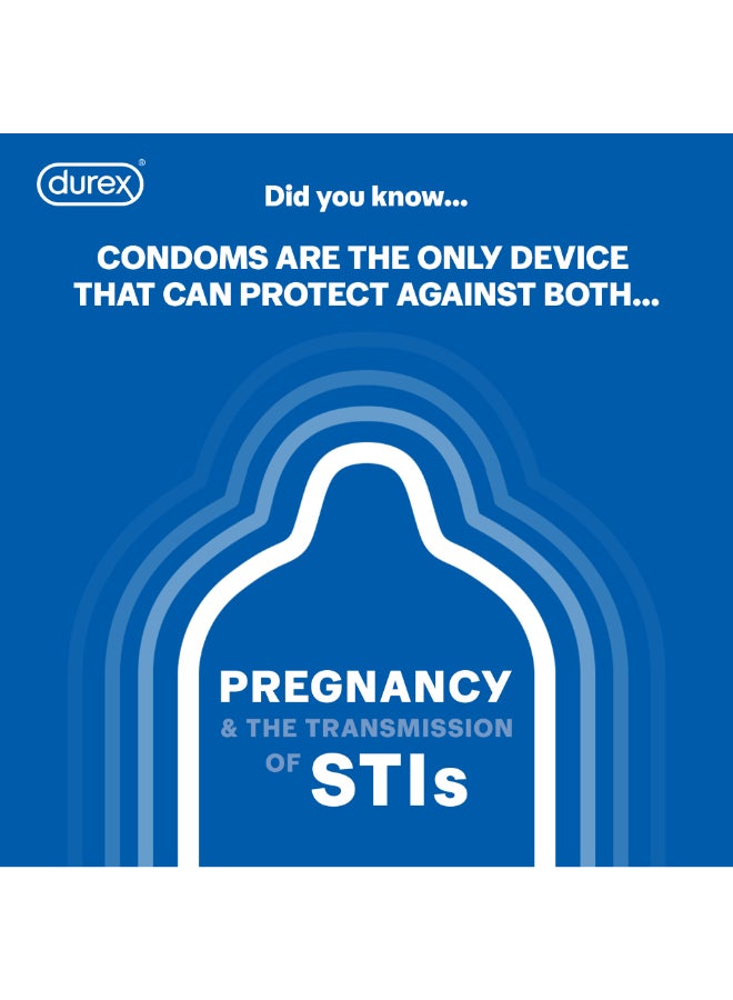 Durex - Mutual Pleasure Condom 3 Pieces - Image 1