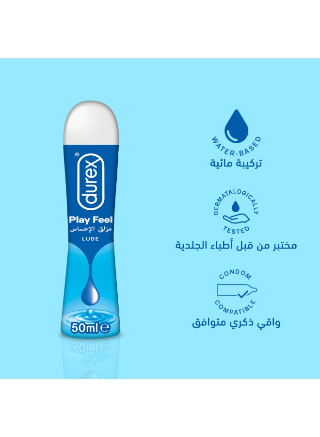 Durex - Play Feel Lubricant 50ml - Image 1