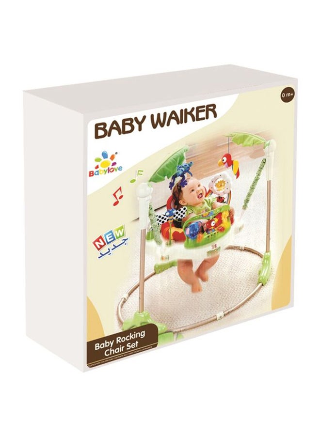 Baby love Happy Jungle Jumperoo Bouncer Batteries Included-33-63568  - Image 3
