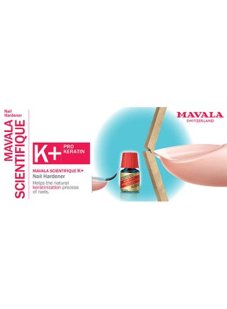 مقوي أظافر سينتيفيك كيه بلس بالكيراتين أزرق - view 5