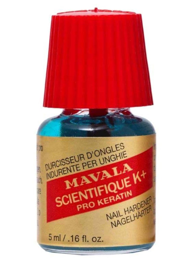 مافالا مقوي أظافر سينتيفيك كيه بلس بالكيراتين أزرق - Image 1