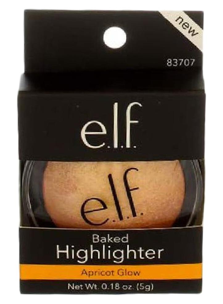elf Baked Powder Highlighter Apricot Glow - Image 1