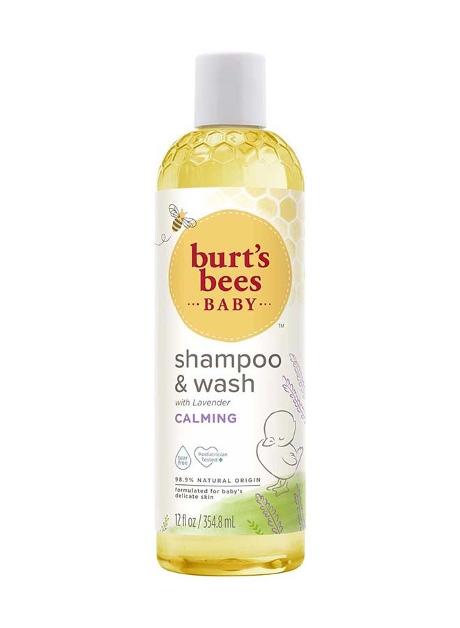 Burt's Bees Shampoo And Wash Calming 350ml - Image 1