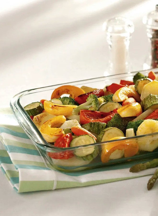 Marinex - 3-Piece Bakeware Pan Set Clear Small 1x1.6, Medium 1x2.2, Large 1x2.9Liters - Image 1